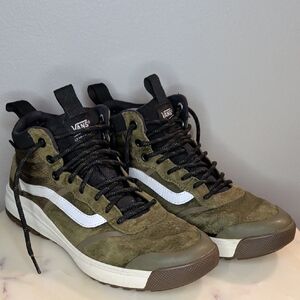 UltraRange Hi-top Olive Green and Black